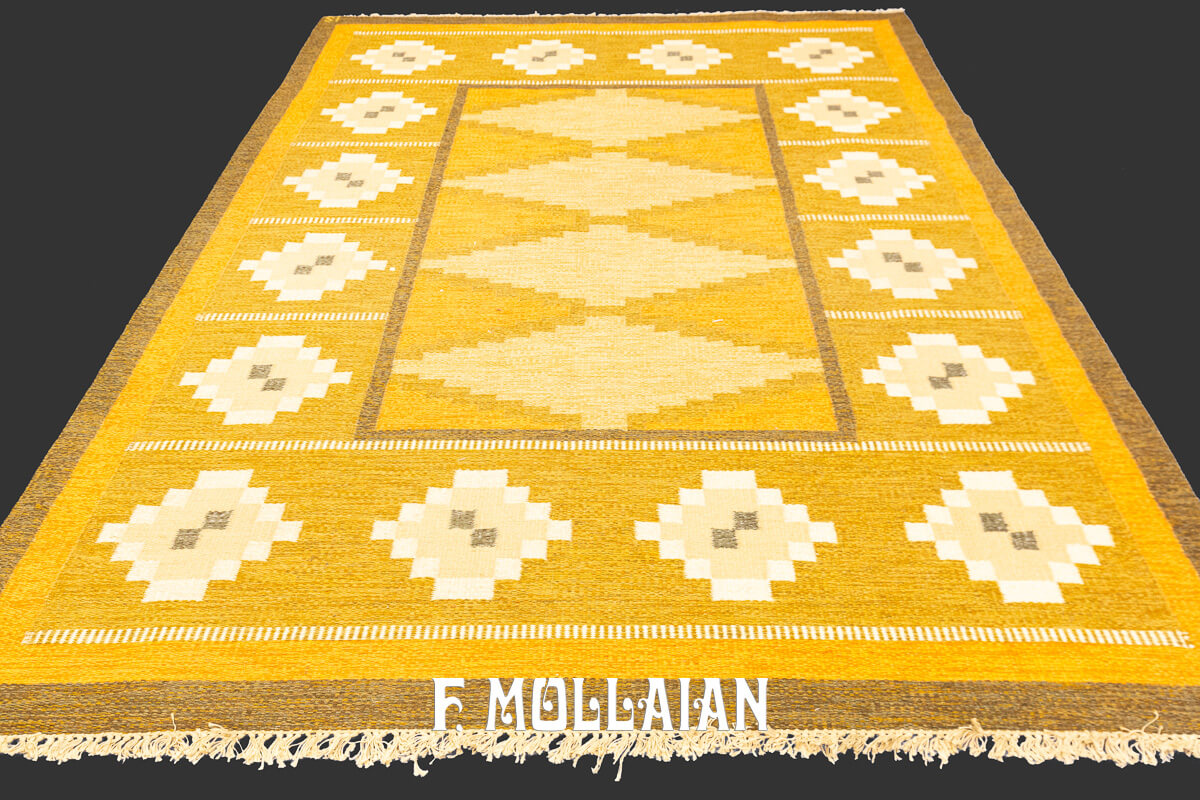 Scandinavian Rug By Ingegerd Silow n°:367532